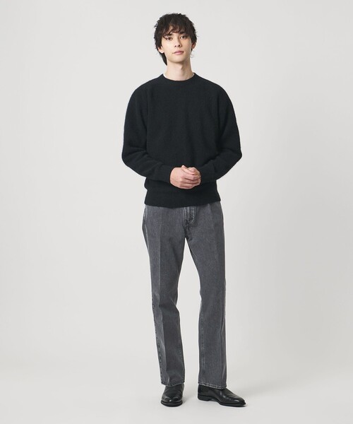 UNITED ARROWS（ユナイテッドアローズ）の「ブラック×ブラック デニム ロデオストレート（デニムパンツ・メンズ・ライトグレー・S/XL/M/L）」の3枚目の写真