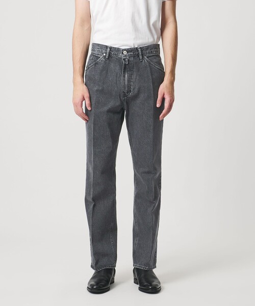 UNITED ARROWS（ユナイテッドアローズ）の「ブラック×ブラック デニム ロデオストレート（デニムパンツ・メンズ・ライトグレー・S/XL/M/L）」の5枚目の写真