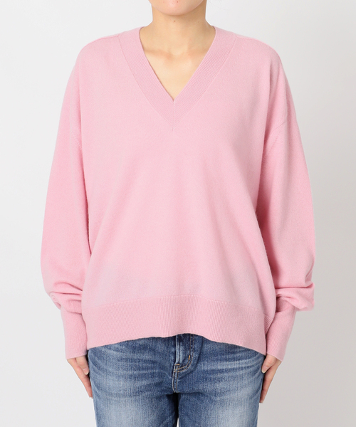 GOBI cashmere 長袖ピンクセーター　カシミヤとシルク 楽天市場】gobi カシミヤ（ニット・セーター｜トップス）：レディース