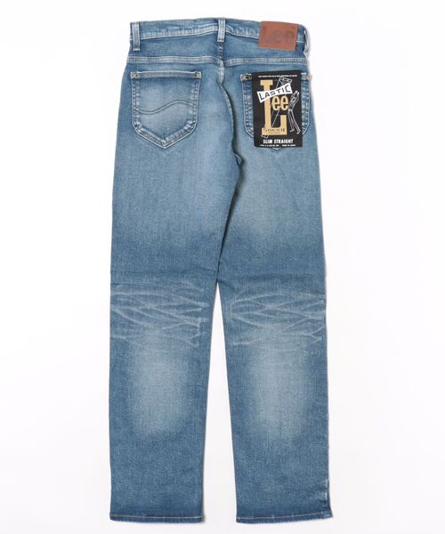 Lee(リー)の「【ハイパワーストレッチ】Lee LASTIC スリムストレートデニムパンツ(デニムパンツ・メンズ・ブルー・SMALL/MEDIUM/X-LARGE/X-SMALL)」の2枚目の写真