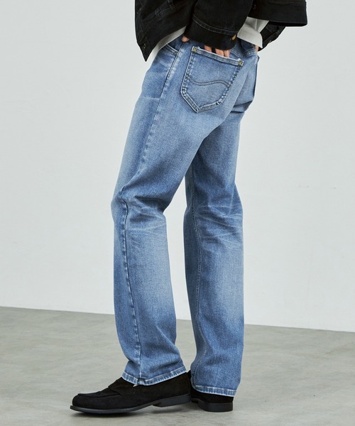 Lee(リー)の「【ハイパワーストレッチ】Lee LASTIC スリムストレートデニムパンツ(デニムパンツ・メンズ・ブルー・SMALL/MEDIUM/X-LARGE/X-SMALL)」の10枚目の写真