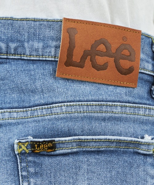 Lee(リー)の「【ハイパワーストレッチ】Lee LASTIC スリムストレートデニムパンツ(デニムパンツ・メンズ・ブルー・SMALL/MEDIUM/X-LARGE/X-SMALL)」の6枚目の写真