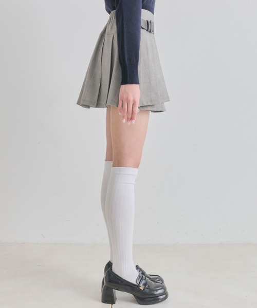 OLIVE des OLIVE（オリーブデオリーブ）の「アシメプリーツスカート（スカート・レディース・ブラウン/グレー系その他/チャコールグレー・FREE）」の20枚目の写真