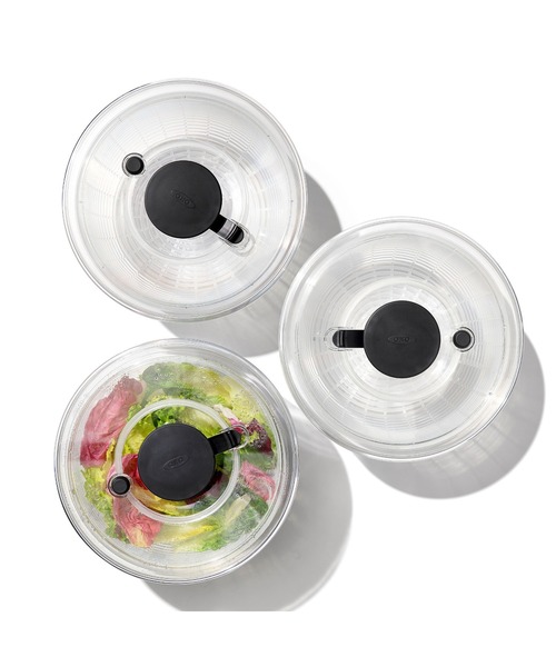 OXO（オクソー）の「OXO（オクソー）クリアサラダスピナー大（キッチンツール・レディース・クリア・ONE SIZE）」の7枚目の写真