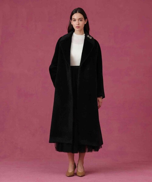 ANAYI（アナイ）の「メリノワイドリブハイネック プルオーバー（ニット/セーター・レディース・オフホワイト・38）」の4枚目の写真