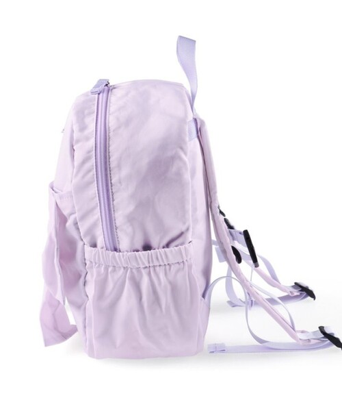BRANSHES(ブランシェス)の「リボンリュック(バックパック/リュック・キッズ・ラベンダー/ブラック・M)」の16枚目の写真