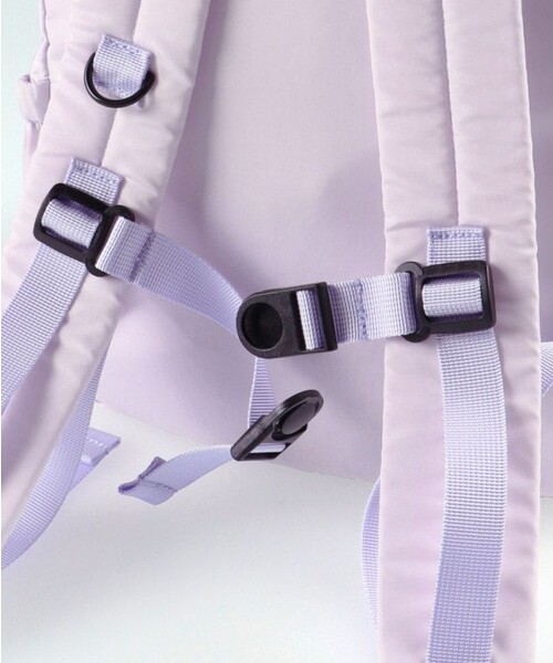 BRANSHES(ブランシェス)の「リボンリュック(バックパック/リュック・キッズ・ラベンダー/ブラック・M)」の9枚目の写真