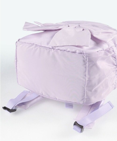 BRANSHES(ブランシェス)の「リボンリュック(バックパック/リュック・キッズ・ラベンダー/ブラック・M)」の7枚目の写真