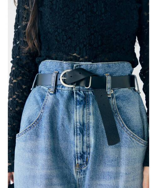 Ungrid（アングリッド）の「レザーベルト（ベルト・レディース・ブラック/ブラウン・FREE）」の3枚目の写真