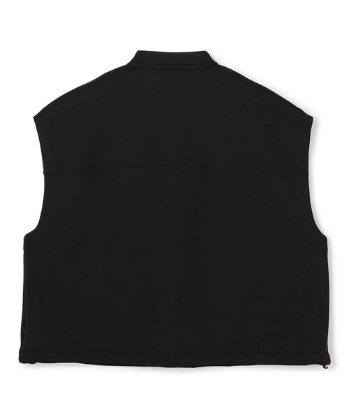 UNFILO(アンフィーロ)の「BEAUTY FORM JERSEY スリーブレス ブルゾン(ベスト・レディース・ベージュ系/ブラック系・SMALL/MEDIUM)」の8枚目の写真
