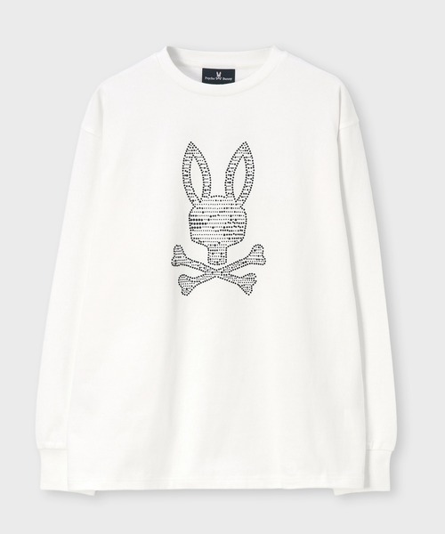 Psycho Bunny（サイコバニー）の「スタッズバニー ロングスリーブTシャツ（Tシャツ/カットソー・メンズ・ブラック/ホワイト・X-LARGE/LARGE/MEDIUM/SMALL）」の11枚目の写真
