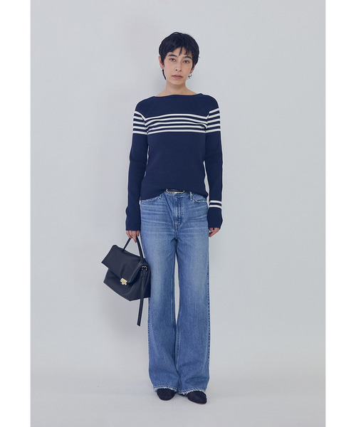 upperhights(アッパーハイツ)の「<upper hights / アッパーハイツ>“THE NIECE MID-RISE”デニムパンツ(その他パンツ・レディース・ブルー系その他4・24/23/26/25)」の3枚目の写真