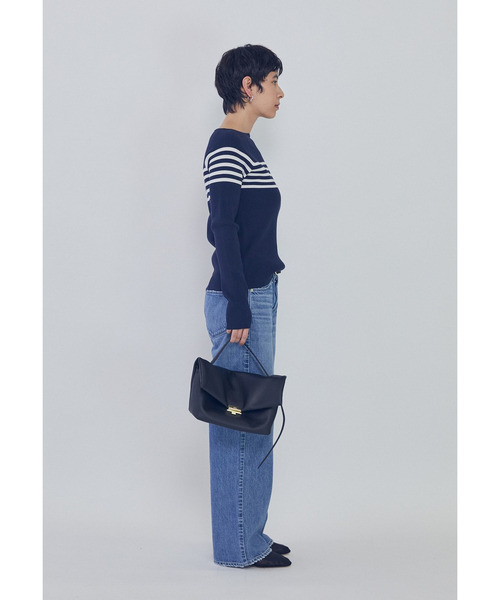 upperhights(アッパーハイツ)の「<upper hights / アッパーハイツ>“THE NIECE MID-RISE”デニムパンツ(その他パンツ・レディース・ブルー系その他4・24/23/26/25)」の4枚目の写真