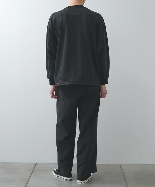 WHITE MOUNTAINEERING(ホワイトマウンテニアリング)の「別注 JERSEY PULLOVER(Tシャツ/カットソー・メンズ・ダークグレー/ブラック・2/1/0)」の8枚目の写真