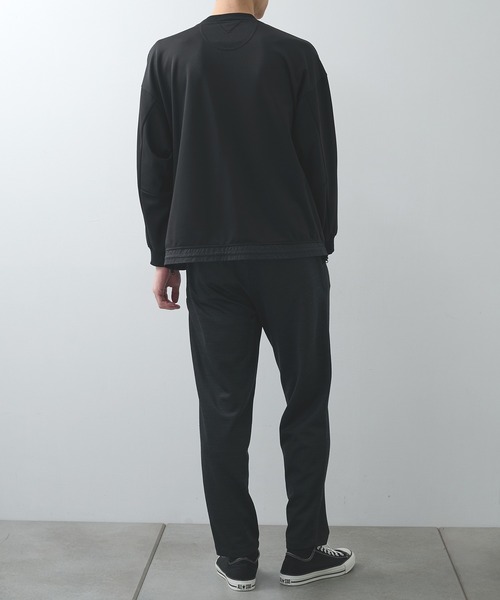 WHITE MOUNTAINEERING(ホワイトマウンテニアリング)の「別注 JERSEY PULLOVER(Tシャツ/カットソー・メンズ・ダークグレー/ブラック・2/1/0)」の5枚目の写真