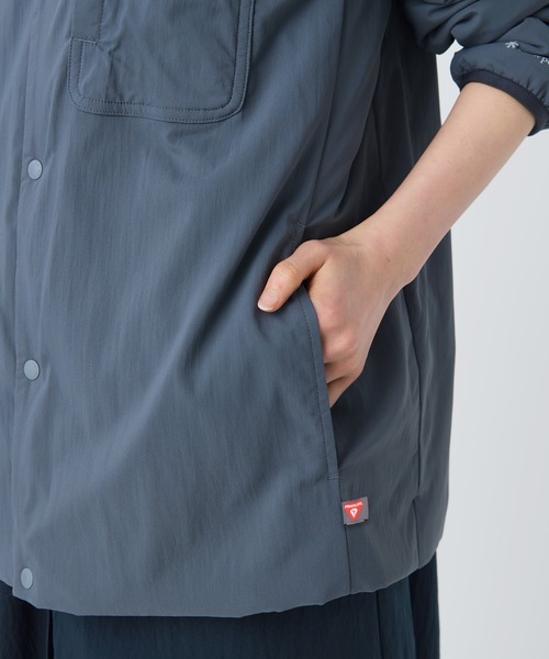 Snow Peak（スノーピーク）の「Snow Peak / Flexible Insulated Cardigan  フレキシブル 断熱 カーディガン（カーディガン/ボレロ・メンズ・ブラック/チャコール/グレイッシュベージュ/ホワイト・S/XL/L/M/1）」の19枚目の写真