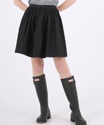 THE-ABON（エイボン）の「コットンプリーツミニスカートブラック（スカート）」