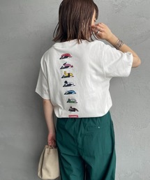 CHUMS（チャムス）の「【WEB先行予約】[CHUMS チャムス] 別注 BOOBY SUSHI FRIENDS バックプリント ショートスリーブTシャツ (WEB限定)（Tシャツ/カットソー）」