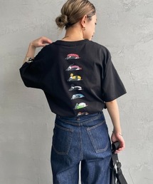 CHUMS（チャムス）の「【WEB先行予約】[CHUMS チャムス] 別注 BOOBY SUSHI FRIENDS バックプリント ショートスリーブTシャツ (WEB限定)（Tシャツ/カットソー）」