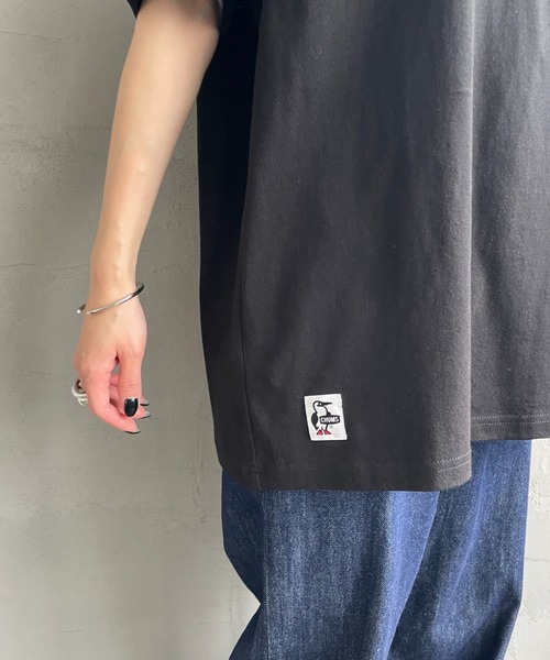 CHUMS（チャムス）の「[CHUMS/チャムス] 別注 BOOBY SUSHI FRIENDS バックプリント ショートスリーブTシャツ（Tシャツ/カットソー・レディース・ブラック/グレイッシュベージュ/ホワイト・M/L/XL/XXL）」の22枚目の写真