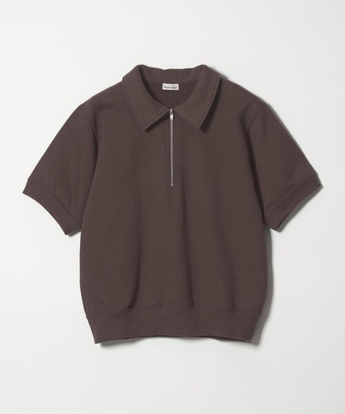 Steven Alan（スティーブンアラン）の「＜Steven Alan＞コットン スウェット ハーフジップ プルオーバー（Tシャツ/カットソー・レディース・オフホワイト/ダークブラウン/ネイビー・FREE）」の15枚目の写真