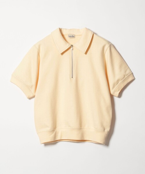 Steven Alan（スティーブンアラン）の「＜Steven Alan＞コットン スウェット ハーフジップ プルオーバー（Tシャツ/カットソー・レディース・オフホワイト/ダークブラウン/ネイビー・FREE）」の22枚目の写真