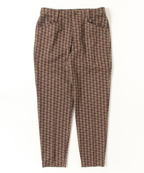 MASTER BUNNY EDITION（マスターバニーエディション）の「千鳥ジャガード（その他パンツ・レディース・ホワイト/ベージュ・LARGE）」の2枚目の写真