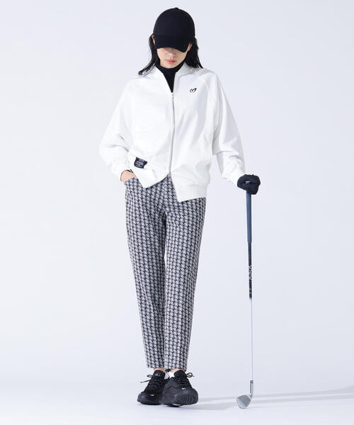MASTER BUNNY EDITION(マスターバニーエディション)の「【MASTER BUNNY EDITION】千鳥ジャガード(その他パンツ・レディース・ホワイト/ベージュ・LARGE/SMALL/MEDIUM)」の5枚目の写真