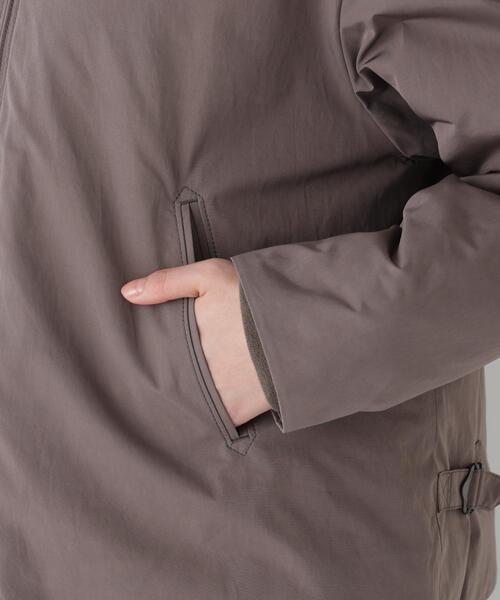 human woman(ヒューマンウーマン)の「◆【弱撥水素材】タフタ中綿入りブルゾン(ブルゾン・レディース・グレー系その他/ベージュ系その他2・MEDIUM)」の14枚目の写真