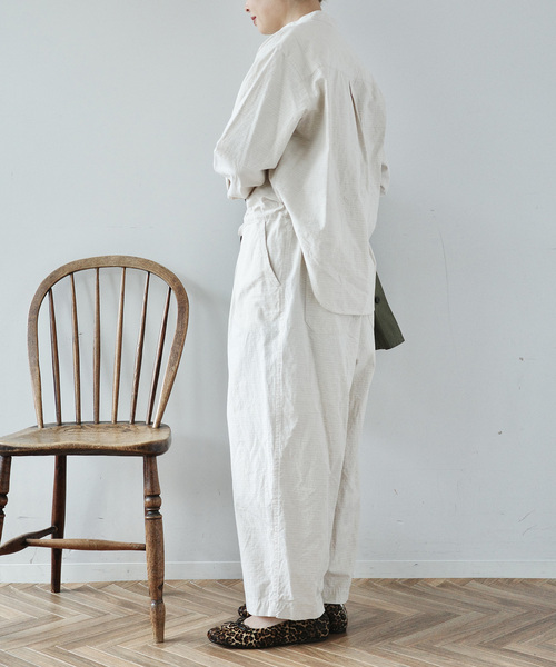 JOURNAL STANDARD LUXE（ジャーナルスタンダード　ラックス）の「リップストップ オールインワン（つなぎ/オールインワン・レディース・カーキ/アイボリー・FREE）」の3枚目の写真