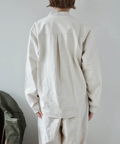 JOURNAL STANDARD LUXE（ジャーナルスタンダード　ラックス）の「リップストップ オールインワン（つなぎ/オールインワン・レディース・カーキ/アイボリー・FREE）」の4枚目の写真