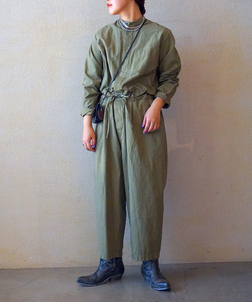 JOURNAL STANDARD LUXE（ジャーナルスタンダード　ラックス）の「リップストップ オールインワン（つなぎ/オールインワン・レディース・カーキ/アイボリー・FREE）」の7枚目の写真