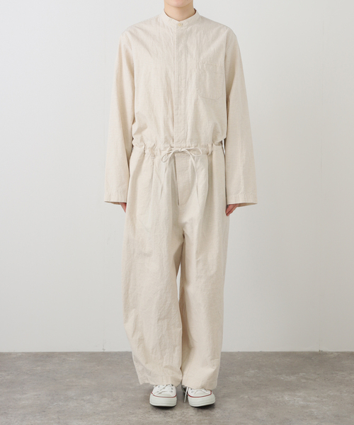 JOURNAL STANDARD LUXE（ジャーナルスタンダード　ラックス）の「リップストップ オールインワン（つなぎ/オールインワン・レディース・カーキ/アイボリー・FREE）」の10枚目の写真