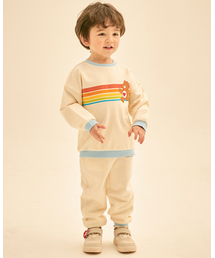 CAREBEARS（ケアベア）の「レインボールーズフィット上下セット（セットアップ）」