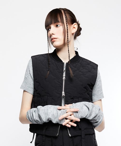 LARTIGENT(ラーティゼン)の「L7 QUILTING VEST(BLACK)(ベスト・レディース・その他・FREE)」の1枚目の写真
