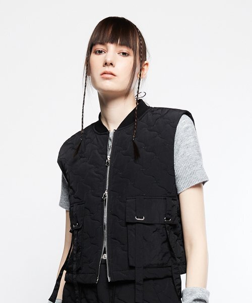 LARTIGENT(ラーティゼン)の「L7 QUILTING VEST(BLACK)(ベスト・レディース・その他・FREE)」の3枚目の写真