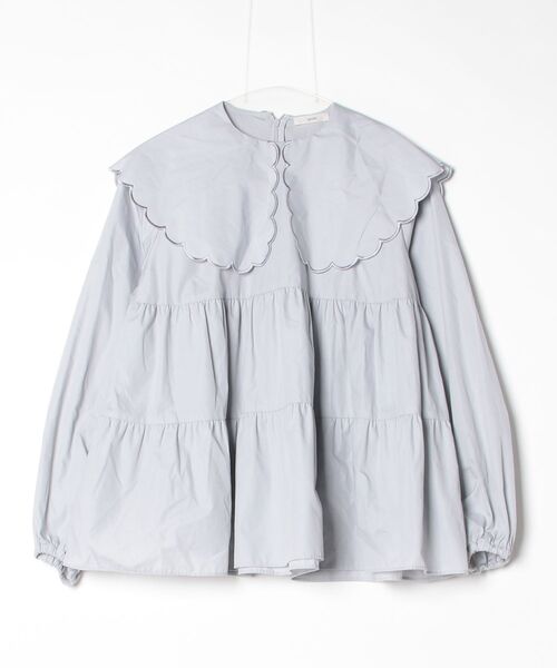 yori チュニック　新品未使用 ブランド古着】Yori｜ヨリ（レディース）のチュニック（ブルー