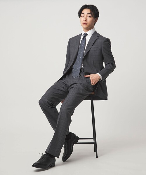 texcy luxe（テクシーリュクス）の「＜texcy luxe＞ストレートチップ ドレスシューズ -消臭・抗菌-（ドレスシューズ・メンズ・ブラック・26.5cm/26cm/25.5cm/27cm/25cm）」の3枚目の写真