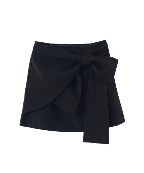 セール】big ribbon mini skirt / ビッグリボンミニスカート（スカート