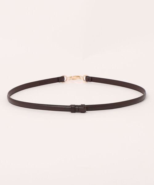 Heather（ヘザー）の「ビット細ベルト　654177（ベルト・レディース・ブラウン/ブラック・ONE SIZE）」の11枚目の写真