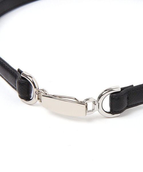 Heather（ヘザー）の「ビット細ベルト　654177（ベルト・レディース・ブラウン/ブラック・ONE SIZE）」の4枚目の写真