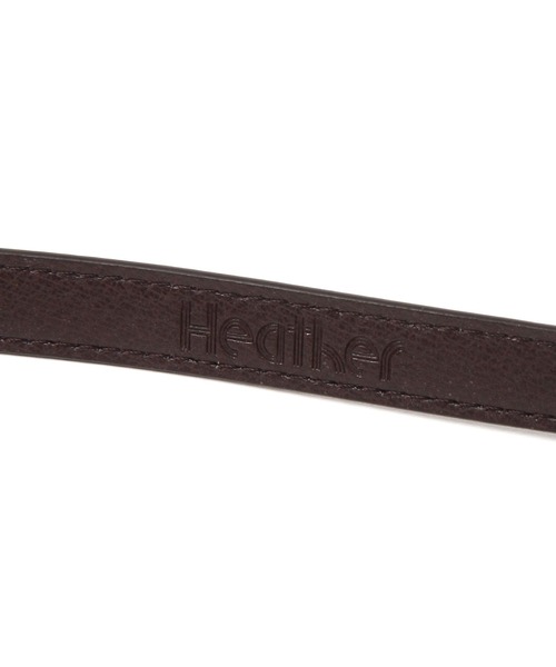 Heather（ヘザー）の「ビット細ベルト　654177（ベルト・レディース・ブラウン/ブラック・ONE SIZE）」の9枚目の写真