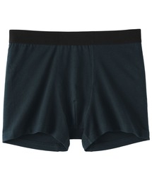 無印良品（ムジルシリョウヒン）の「紳士　綿天竺　前閉じボクサーパンツ（ボクサーパンツ）」