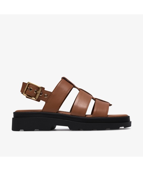 Clarks(クラークス)の「Orinoco3 Strap / オリノコ3ストラップ (タンレザー)(サンダル・レディース・タン・UK6/UK5.5/UK5/UK4.5/UK4/UK3.5/UK3)」の1枚目の写真