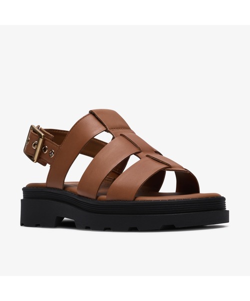 Clarks(クラークス)の「Orinoco3 Strap / オリノコ3ストラップ (タンレザー)(サンダル・レディース・タン・UK6/UK5.5/UK5/UK4.5/UK4/UK3.5/UK3)」の4枚目の写真