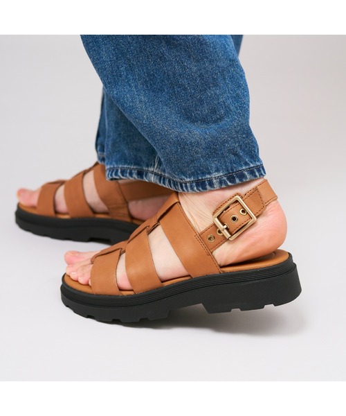 Clarks(クラークス)の「Orinoco3 Strap / オリノコ3ストラップ (タンレザー)(サンダル・レディース・タン・UK6/UK5.5/UK5/UK4.5/UK4/UK3.5/UK3)」の21枚目の写真