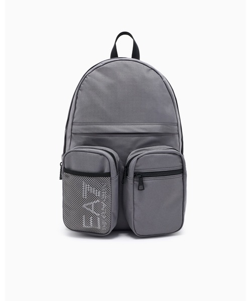 EMPORIO ARMANI EA7（エンポリオアルマーニイーエーセブン）の「<オンライン限定>【エンポリオ アルマーニ EA7】バックパック テクニカルファブリック（バックパック/リュック・メンズ・ブラック/チャコールグレー・FREE）」の13枚目の写真