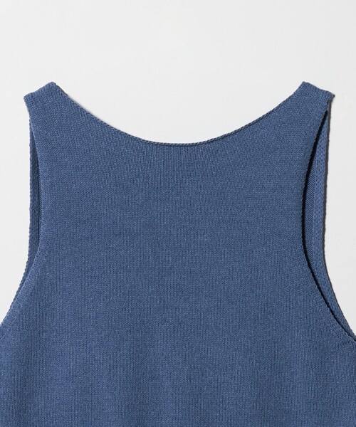 BEAUTY&YOUTH UNITED ARROWS（ビューティーアンドユースユナイテッドアローズ）の「コットン麻ブレンド カシュクール 2WAYニットベスト  ウォッシャブル（ベスト・レディース・グレー系/ベージュ/ネイビー・FREE）」の15枚目の写真