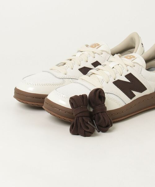 NEW BALANCE(ニューバランス)の「T500(スニーカー・メンズ・ブラウン/ホワイト×ブラウン・22.5cm/23.0cm/23.5cm/24.0cm/24.5cm/25.0cm/25.5cm/26.0cm/26.5cm/27.0cm/27.5cm/28.0cm/28.5cm/29.0cm)」の7枚目の写真