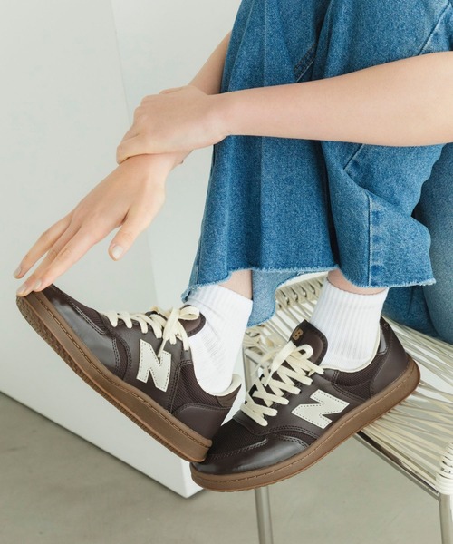 NEW BALANCE(ニューバランス)の「T500(スニーカー・メンズ・ブラウン/ホワイト×ブラウン・22.5cm/23.0cm/23.5cm/24.0cm/24.5cm/25.0cm/25.5cm/26.0cm/26.5cm/27.0cm/27.5cm/28.0cm/28.5cm/29.0cm)」の13枚目の写真